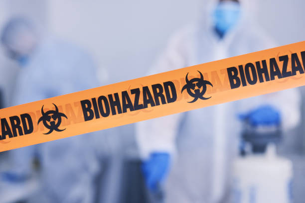 Professional Infectious Disease Decontamination technician working in Granger, WA